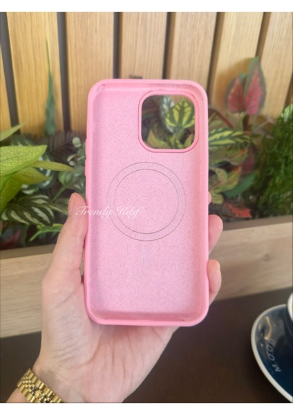 iPhone (13 Pro) Uyumlu Magguard Magsafe Destekli Silikon Kılıf fırsatları
