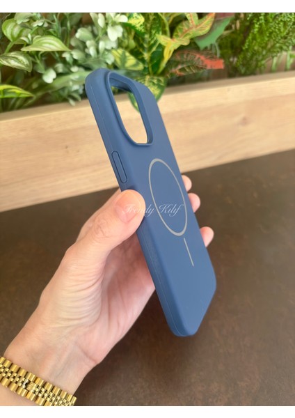 iPhone (16 Plus) Uyumlu Magguard Magsafe Destekli Silikon Kılıf fiyatları