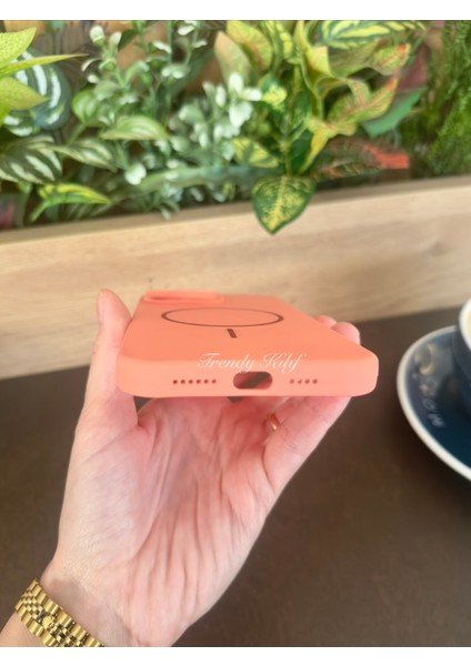iPhone (16E) Uyumlu Magguard Magsafe Destekli Silikon Kılıf modelleri