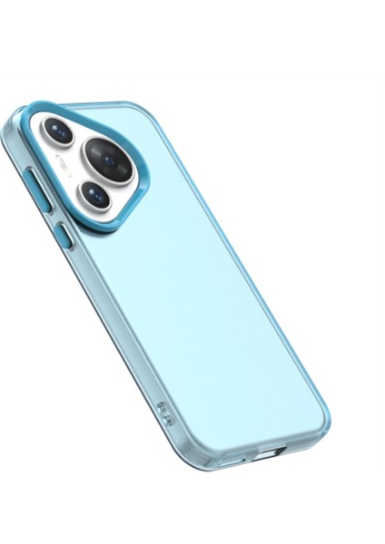 Huawei Pura 70 Uyumlu Kılıf Sararmaz Leke Tutmaz Buzlu Mat Renkli Soft Transparan Silikon Kapak modelleri