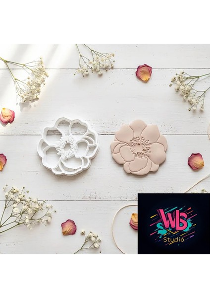 Şakayık Çiçeği Kurabiye Kalıbı ve Şeker Hamuru Şekillendirici fiyatları