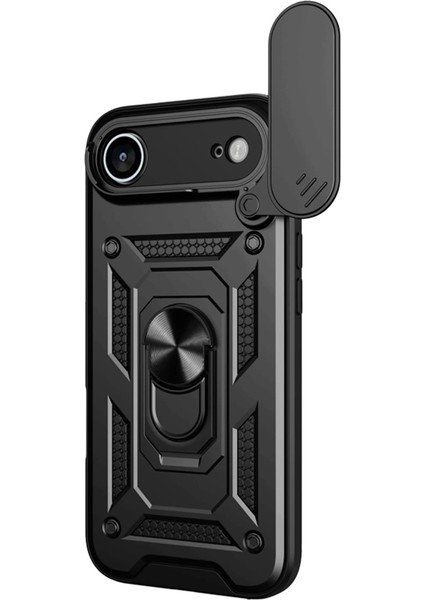 Apple Iphone 17 Air Pars Lens Yüzüklü Silikon - Siyah fiyatları