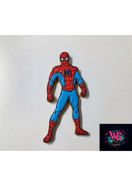 Spiderman Kurabiye Kalıbı ve Şeker Hamuru Şekillendirici