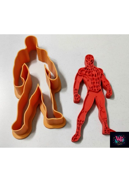 Spiderman Kurabiye Kalıbı ve Şeker Hamuru Şekillendirici fiyatları