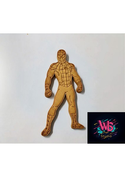 Spiderman Kurabiye Kalıbı ve Şeker Hamuru Şekillendirici modelleri