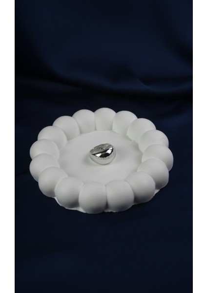 Dolgun Tasarım Modern Gümüş Tonu Bombeli Yüzük fiyatları