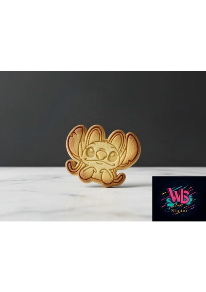Stitch Angel Kurabiye Kalıbı ve Şeker Hamuru Şekillendirici modelleri