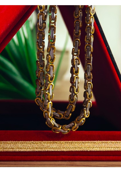 Çelik Kolye Paslanmaz Çelik Kolye 316L Kararma Yapmaz Çelik Kolye Şık Gümüş Kaplama Kolye Bayan ve Erkek Için Ideal modelleri