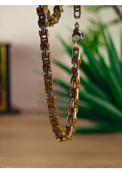 Çelik Kolye Paslanmaz Çelik Kolye 316L Kararma Yapmaz Çelik Kolye Şık Gümüş Kaplama Kolye Bayan ve Erkek Için Ideal fırsatları