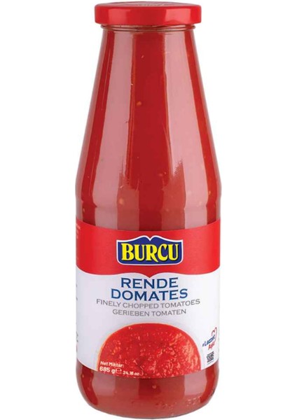 Rende Domates Cam Şişe 685 gr