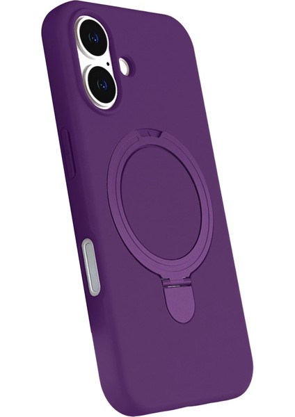 Apple Iphone 16 Regal Magsafe Standlı Kapak - Derin Mor fiyatları