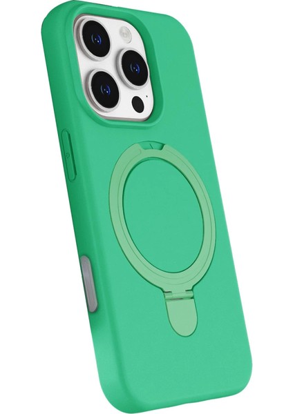 Apple Iphone 16 Pro Max Regal Magsafe Standlı Kapak - Yeşil fiyatları