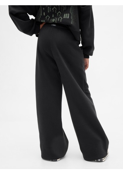 Kız Çocuk Siyah Wicked Vintagesoft Baggy Logo Eşofman Altı modelleri