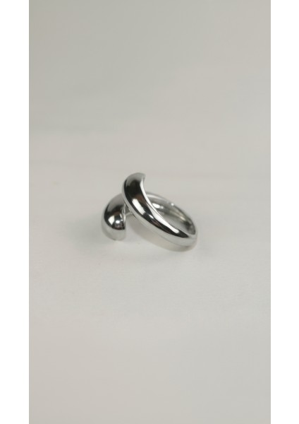 Bubble Tasarım Ayarlanabilir Gümüş Tonu Yüzük fiyatları