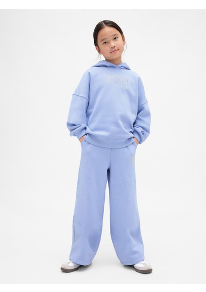 Kız Çocuk Açık Mavi Wicked Vintagesoft Oversized Sweatshirt modelleri