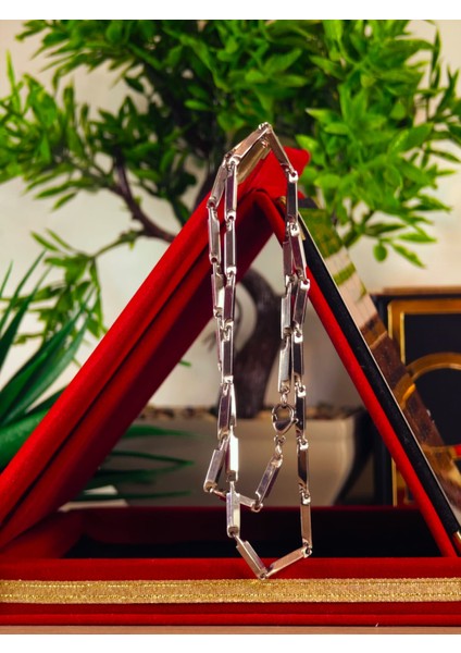 Çelik Kolye Paslanmaz Çelik Kolye 316L Kararma Yapmaz Çelik Kolye Şık Gümüş Kaplama Kolye Bayan ve Erkek Için Ideal fırsatları