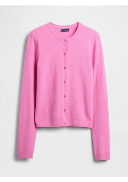 Kadın Pembe Cashsoft Crop Hırka fiyatları