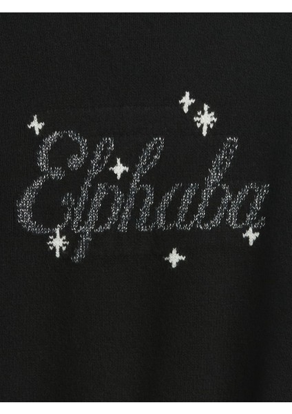 Kız Çocuk Siyah Wicked Cashsoft Relaxed Kazak fiyatları