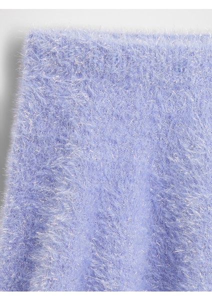 Kız Çocuk Açık Mavi Wicked Simli Yünlü Etek fiyatları