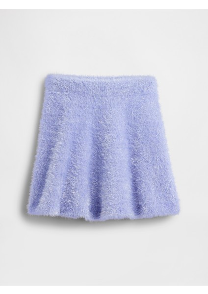 Kız Çocuk Açık Mavi Wicked Simli Yünlü Etek indirimleri
