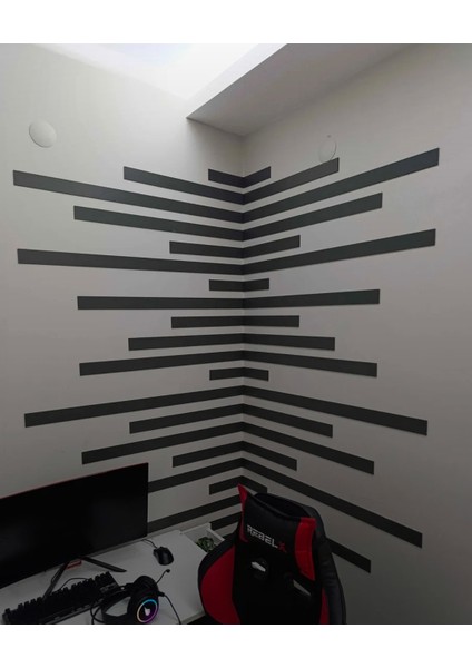 Duvar Dekorasyon Çıtası 5 Farklı Ebat (100CM 80CM 60CM 40CM 20CM) 25 Adet Panel modelleri