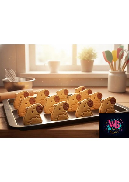 Kapibara Kurabiye Kalıbı ve Şeker Hamuru Şekillendirici fiyatları