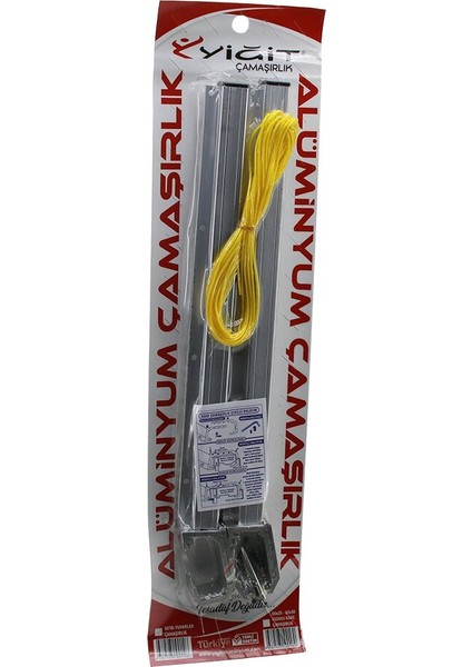 Çamaşırlık Kare Kombine Ayarlı Alüminyum Çamaşır Askısı 60X25-80X30 Model Uyumlu (5332)