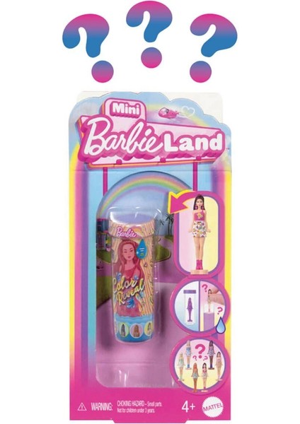 JCR08 Mini Barbieland Color Reveal Sürpriz Bebek -1 Adet Fiyatıdır indirimleri