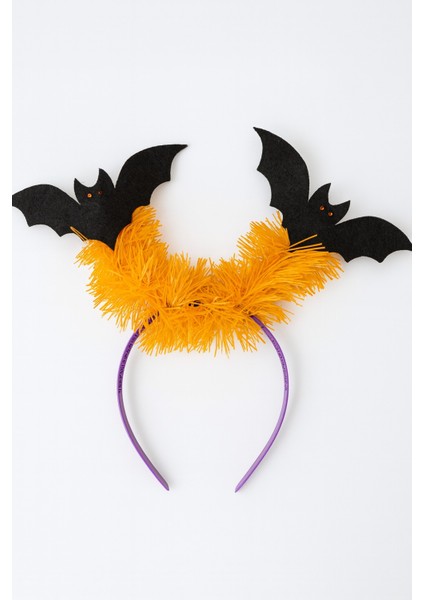 Karanlık Yarasa Tac Parlak Turuncu Parti Aksesuar Halloween Cadılar Bayramı Çocuk Kostum Tacı fiyatları
