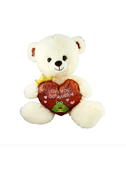 PJH2323 Peluş 30CM I Love You Kalpli Ayı -Vrd fiyatları