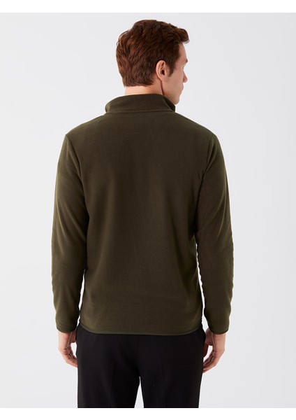 Yeni Sezon Dik Yaka Uzun Kollu Erkek Polar Hırka indirimleri