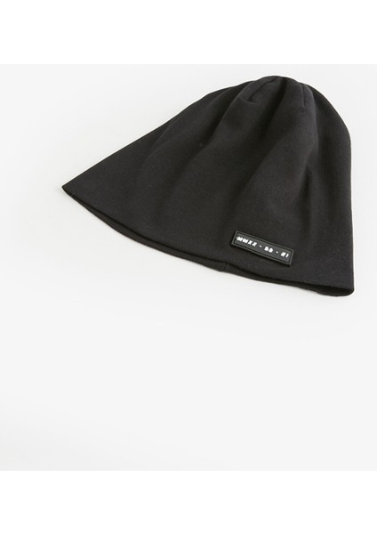 Yeni Sezon Etiket Baskılı Erkek Triko Bere fiyatları