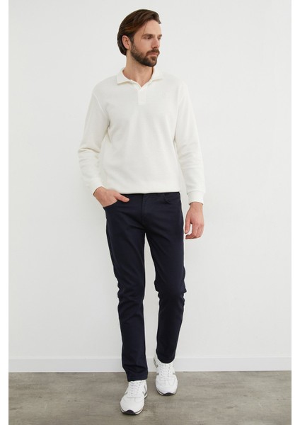 Fermuarlı Slim Fit Jean indirimleri