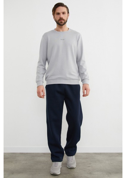 Basic Bisiklet Yaka Modal Kumaş Sweatshirt fiyatları