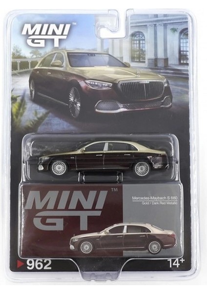 Mini Gt 1/64 Mercedes Maybach S 680 Gold Dark Red Metallic fiyatları