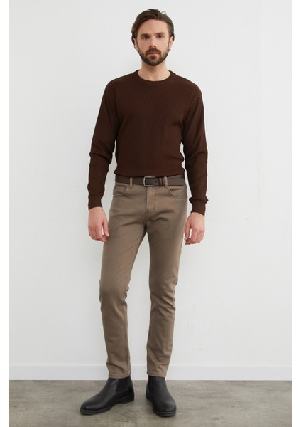 Fermuarlı Slim Fit Jean modelleri