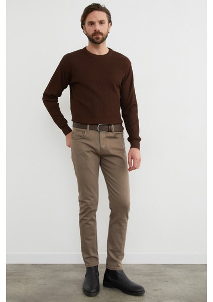 Fermuarlı Slim Fit Jean fırsatları