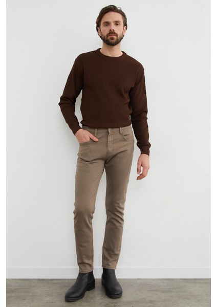 Fermuarlı Slim Fit Jean indirimleri