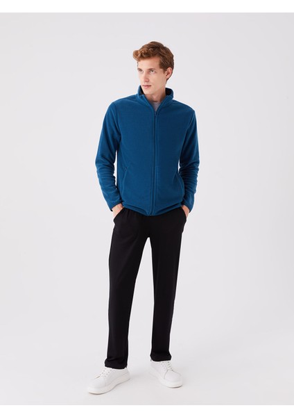 Yeni Sezon Dik Yaka Uzun Kollu Erkek Polar Hırka modelleri