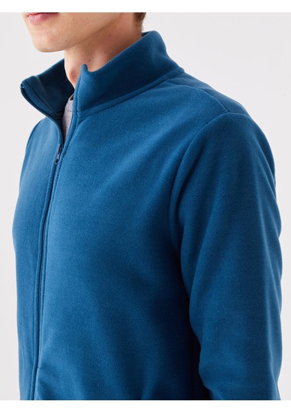 Yeni Sezon Dik Yaka Uzun Kollu Erkek Polar Hırka fırsatları