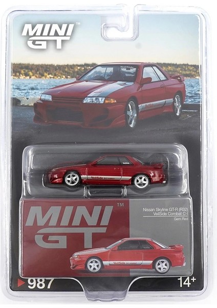Mini Gt 1/64 Nissan Skyline Gt R R32 Veilside Combat Red fiyatları