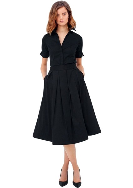 Keten Günlük Yazlık Ofis Kadın Elbisesi modelleri