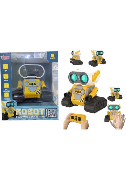 S-023-4582 Sarı Uk Ff Şarjlı 2 4g Robot-Araba