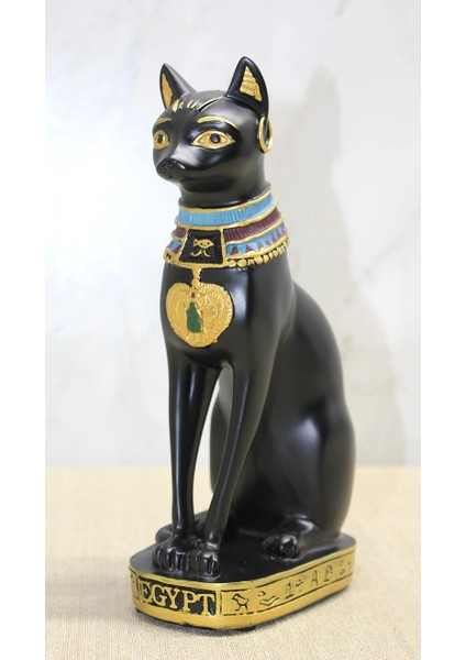 Polyester Mısır Kedisi Figür Büyük Boy