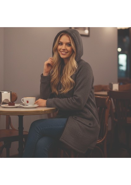 Günlük Rahat Kesim Kadın Ceket co129fume2 modelleri