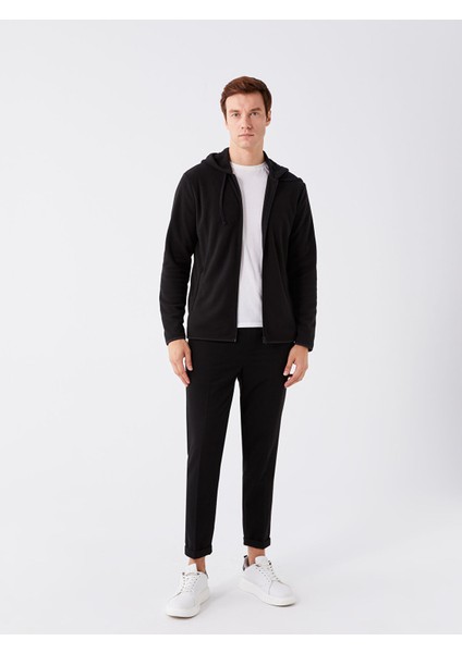 Yeni Sezon Kapüşonlu Uzun Kollu Erkek Polar Hırka modelleri