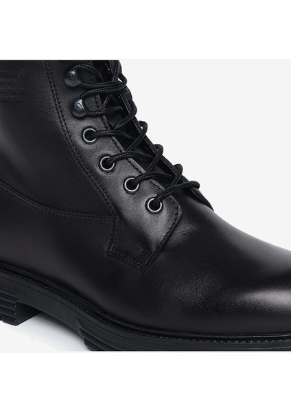 Erkek Siyah Hakiki Deri Günlük Bot 4K1YB17791