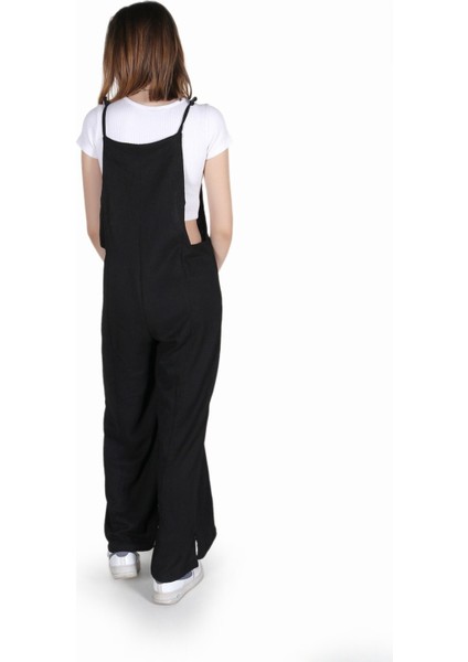 Günlük Askılı Bol Kesim Yazlık Kadın Tulum