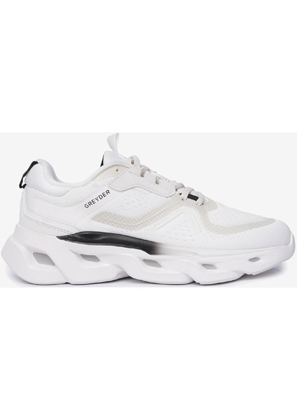 Erkek Beyaz Siyah Spor Ayakkabı 4Y1SA17183