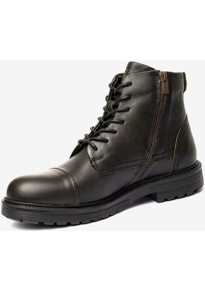Erkek Yeşil Hakiki Deri Casual Bot 3K1YB16180
